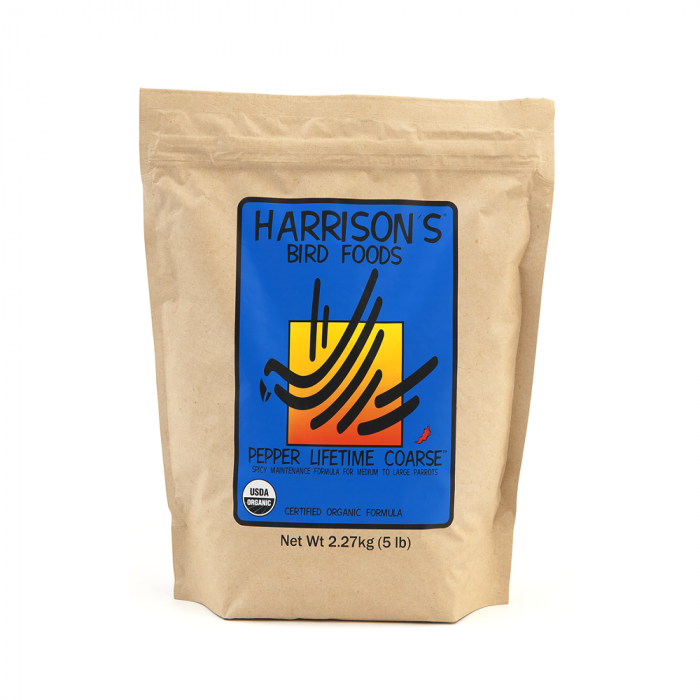 طعام هاريسون لايف تايم الخشن بالفلفل لطيور 5 رطل