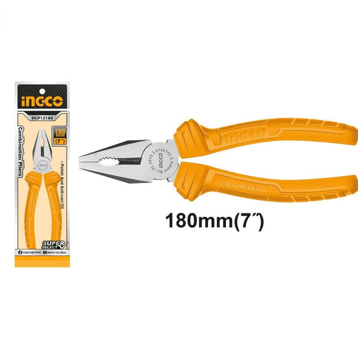 كماشة مركبة انكو 7 بوصة HCP12180 عالية الجودة ومضادة للصدأ