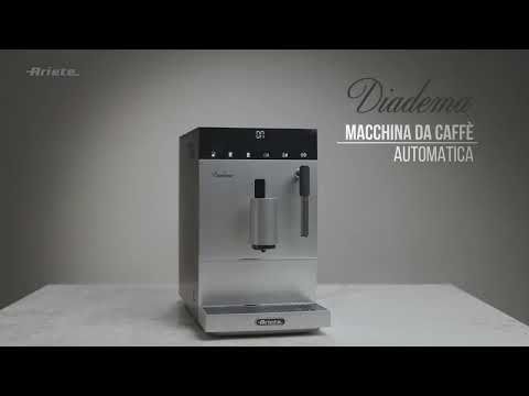 ماكينة إسبريسو مع مطحنة قهوة من Ariete Diadema - أسود