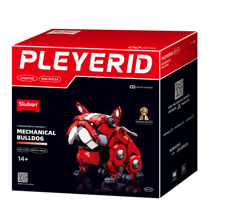 لعبة تركيب بولدوغ ميكانيكي PLEYERID من Sluban