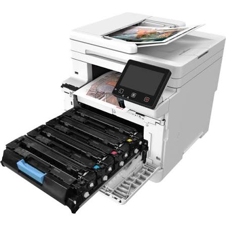 طابعة ملونة متعددة الوظائف Canon i-SENSYS MF664Cdw بسرعة طباعة 25 صفحة في الدقيقة وتقنيات حماية