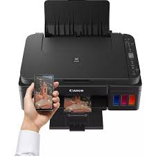طابعة كانون بيكسما G 3410 متعددة الوظائف بدقة 4,800 × 1,200 dpi ودعم الاتصال اللاسلكي
