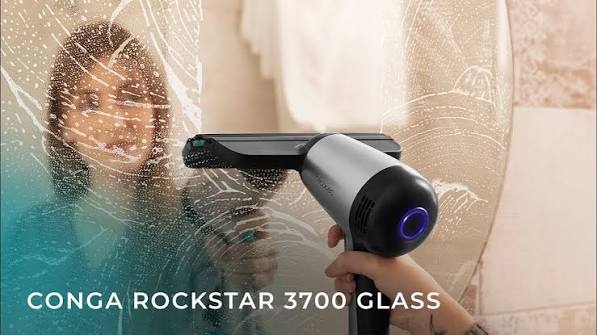 منظف نوافذ كهربائي 3 في 1 كونغا روكستار 3700 (Conga Rockstar 3700) من Cecotec
