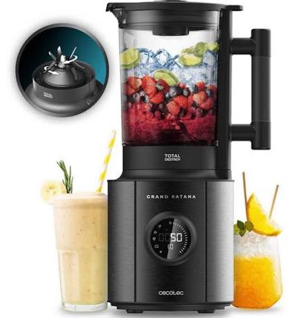 خلاط إبريق جراند كاتانا 2700 (Grand Katana 2700MAX) بقدرة 2700 واط وسعة 1.8 لتر من Cecotec
