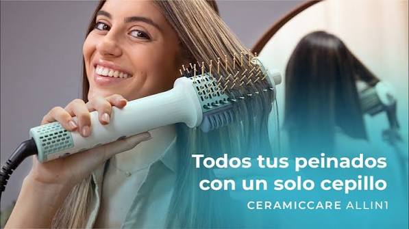 فرشاة هواء ساخن لشعر بامبا سيراميك كير (Bamba CeramicCare) بقدرة 1500 واط 4 في 1 من Cecotec