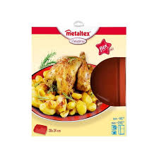 صينية شوي بأسطح غير لاصقة مقاس 28×24 سم من Metaltex