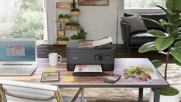 طابعة PIXMA TS 7440a بنظام اتصال لاسلكي وطباعة سريعة على ورق 4x6 بوصة