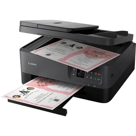 طابعة PIXMA TS 7440a بنظام اتصال لاسلكي وطباعة سريعة على ورق 4x6 بوصة