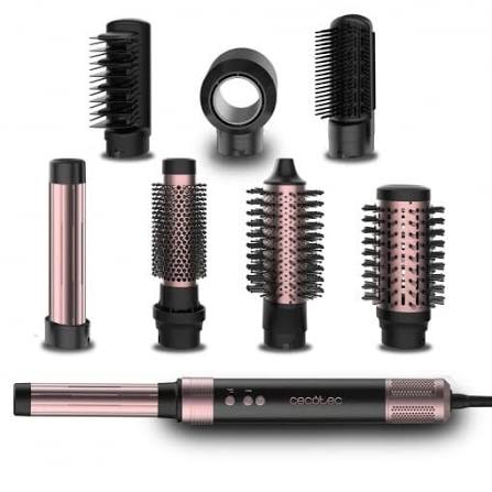 مصفف شعر سيراميك كير آير جلام (CeramicCare AirGlam Black) 8 في 1 بقدرة 1400 واط من Cecotec