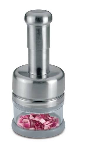 قطاعة ومفرمة خضار يدوية ستانلس ستيل بشفرة حادة من Metaltex