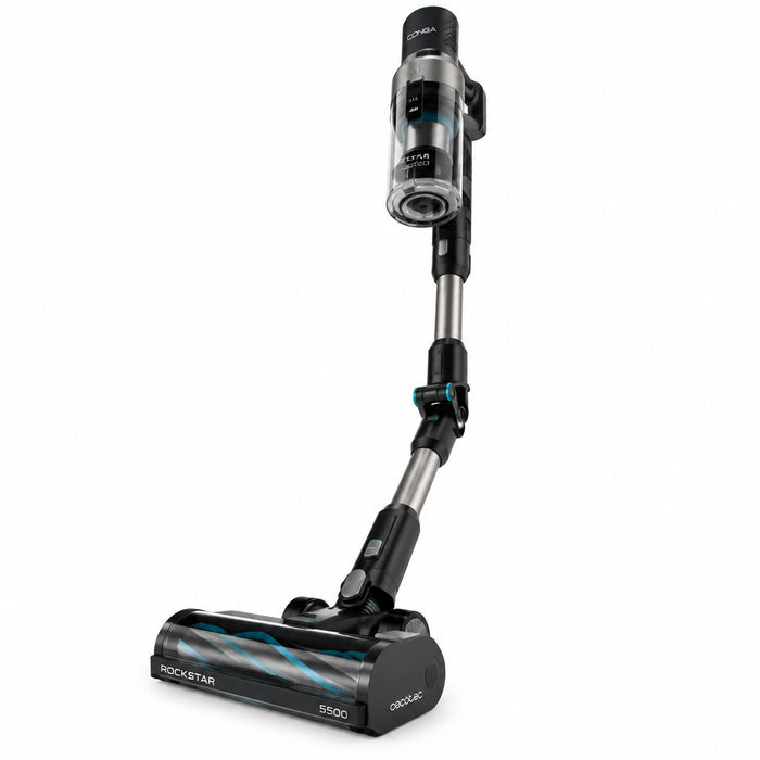 مكنسة عمودية لاسلكية كونغا روكستار 5500 (Conga Rockstar 5500 Hurricane) بقدرة 700 واط وبطارية 90 دقيقة من Cecotec