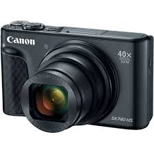كاميرا كانون باور شوت SX740 HS لايت إديشن، 20.3 ميجابكسل، زووم 40x، فيديو 4K، واي فاي وبلوتوث