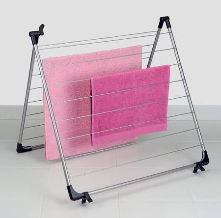منشر ومجفف غسيل معدني بتغطية إيبوثيرم مقاس 68x65 سم من Metaltex