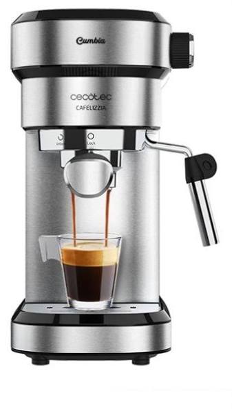 ماكينة قهوة إسبرسو كافيليزيا 790 ستيل (Cafelizzia 790 Steel) بقدرة 1350 واط وضغط 20 بار من Cecotec