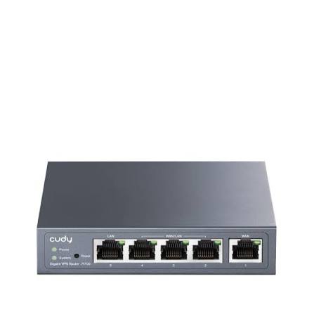 راوتر VPN متعدد الشبكات جيجابت مع 3 منافذ WAN/LAN قابلة للتكوين