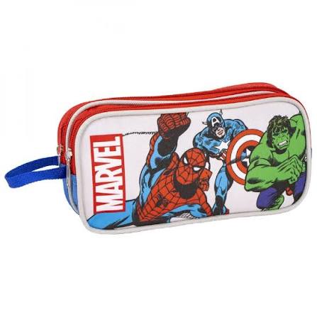 مقلمة مدرسية 2 قسم من سيردا بتصميم Avengers خفيفة ومتانة عالية تناسب 3 سنوات فما فوق من cerda