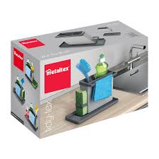 منظم حوض المطبخ للأدوات والمنظفات مقاس 24x13x14 سم من Metaltex