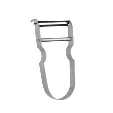 مقشرة خضار وفواكه زاك بشفرة فولاذية علبة عرض 24 قطعة من Metaltex