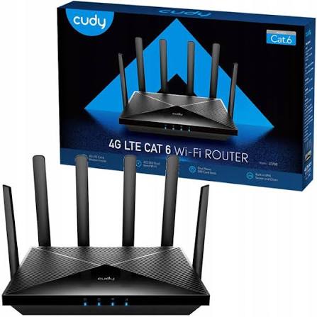 راوتر 4G LTE Cat6 بسرعة 300 و867 ميجابت/ثانية مع 4 منافذ RJ45