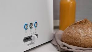 محمصة خبز توست آند تيست 9000 (Toast&Taste 9000 Double) بقدرة 980 واط باللون الأبيض من Cecotec