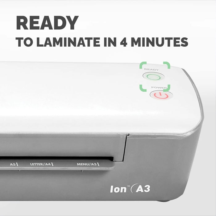 آلة تغليف حراري A3 لحماية المستندات والبوسترات بتصميم متين من Fellowes