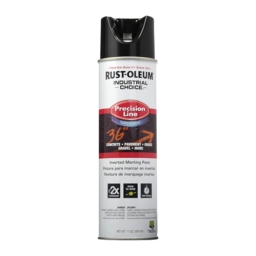 دهان رش تخطيط وتعليم أسود نظام M1800 بدقة عالية من Rust-Oleum