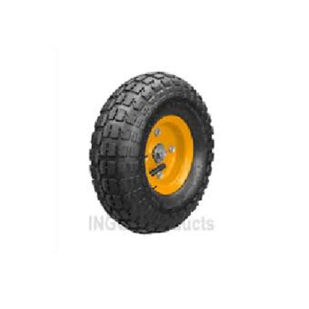 عجل عرباة جر INGCO بحجم 10"X350-4 مع حمولة قصوى 100 كغ وحركة سلسة من INGCO