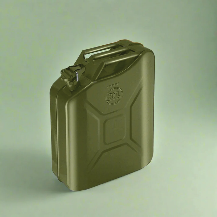 جالون معدني ثقيل 20 لتر من Jadever مع قفل آمن وهيكل فولاذي سميك