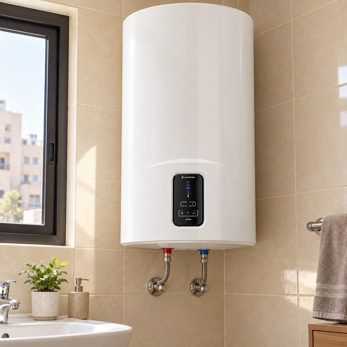 كيزر أريستون LYDOS ECO 80 لتر في حمام منزلي