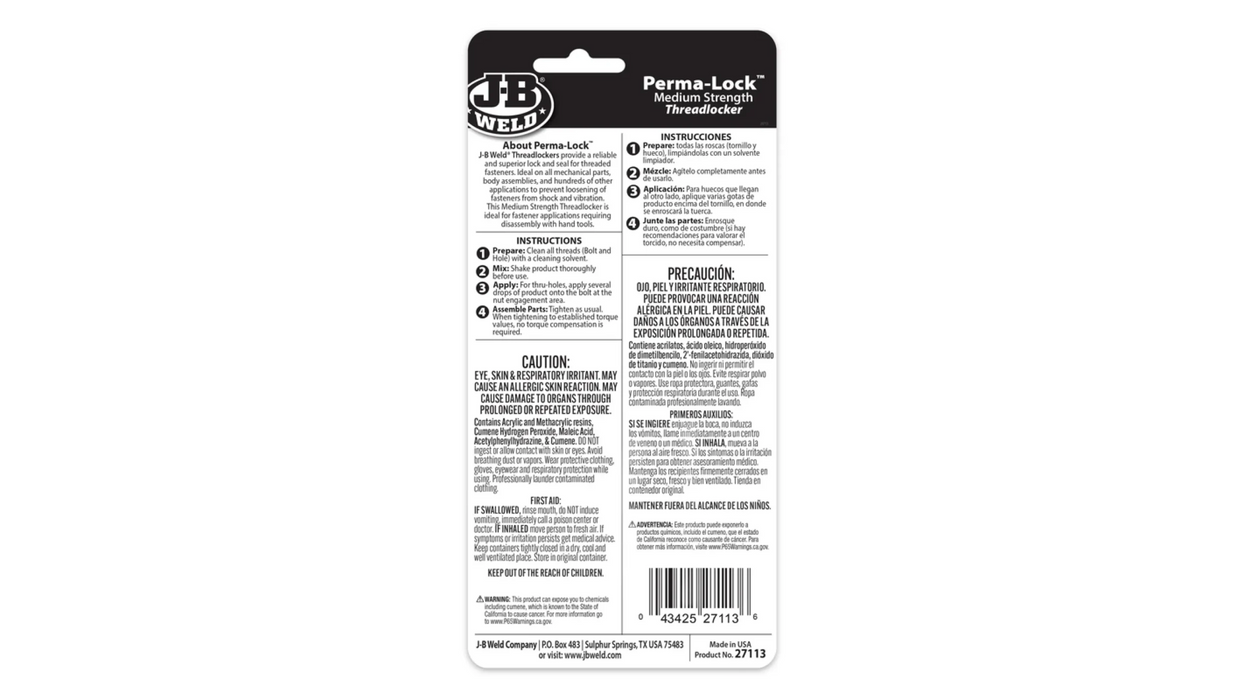 لاصق تثبيت جي بي ويلد أحمر 13 مل عالي القوة - J-B Weld