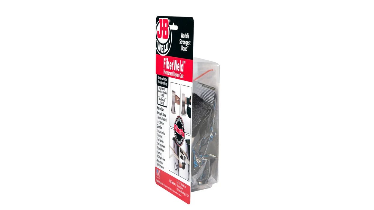 رباط الإصلاح الدائم FiberWeld™ بقوة 1500PSI لجفاف سريع وإصلاحات متعددة الأسطح