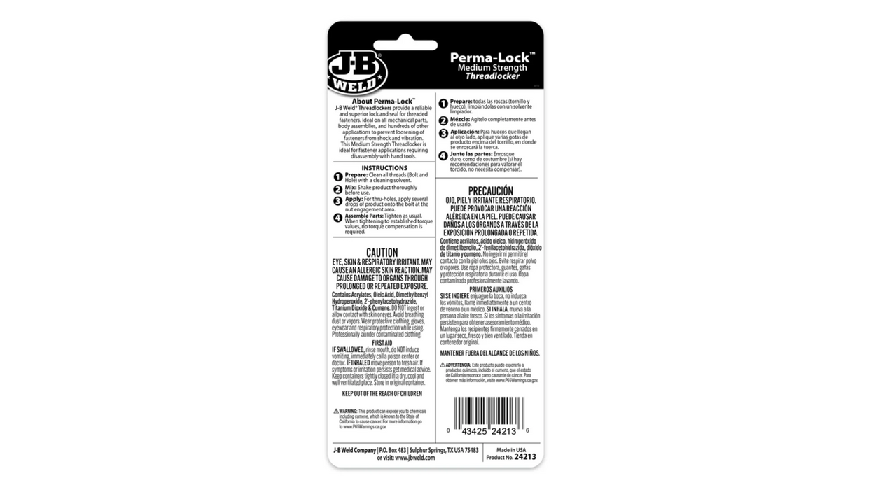 جهاز تثبيت الخيوط الأزرق بيرما لوك 13مل قوة متوسطة للصواميل والبراغي