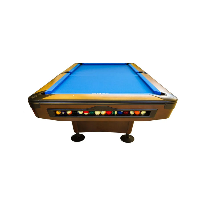 طاولة بلياردو 8-قدم Petra Gold Crown برخام طبيعي وقماش MG 700 عالية الجودة