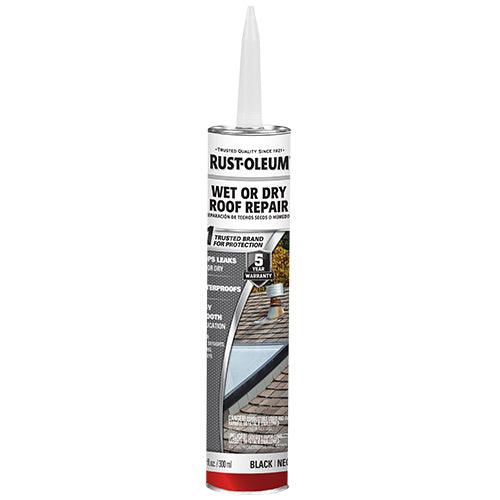 أنبوب معجون أسفلتي لإصلاح سقف ومزاريب سعة 10.1 أونصة من Rust-Oleum