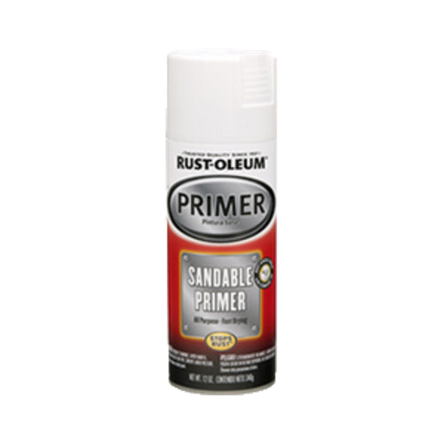 دهان رش حف أساس أبيض 12 أونصة ضد الصدأ RUST-OLEUM