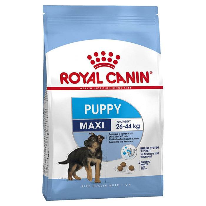طعام جاف للجِراء الكبيرة لدعم الهضم وتمعدن العظام، 4 كجم من Royal Canin