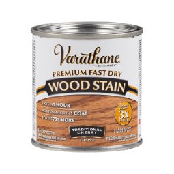 صبغة خشب سريعة الجفاف فاراثين (Varathane) لون كرزي (تشيري) سعة 1/4 ليتر من Rust-Oleum