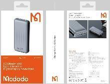 باور بانك 20000mAh 65W بشاشة رقمية، شحن سريع وحماية مزدوجة من الحرارة من Mcdodo