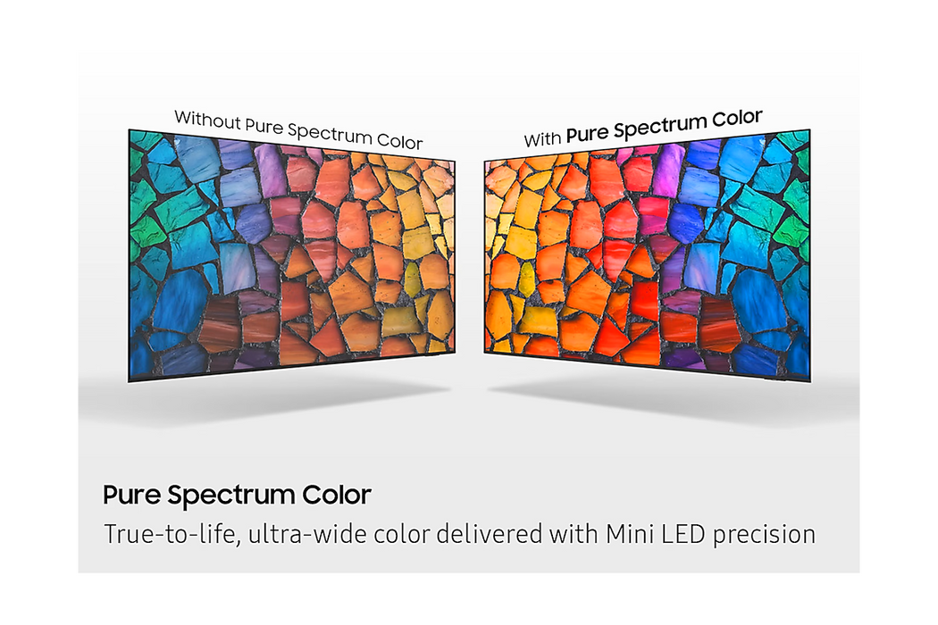 تلفزيون ذكي (Mini LED M70H 4K) مقاس 65 بوصة مع تقنية AI من Samsung