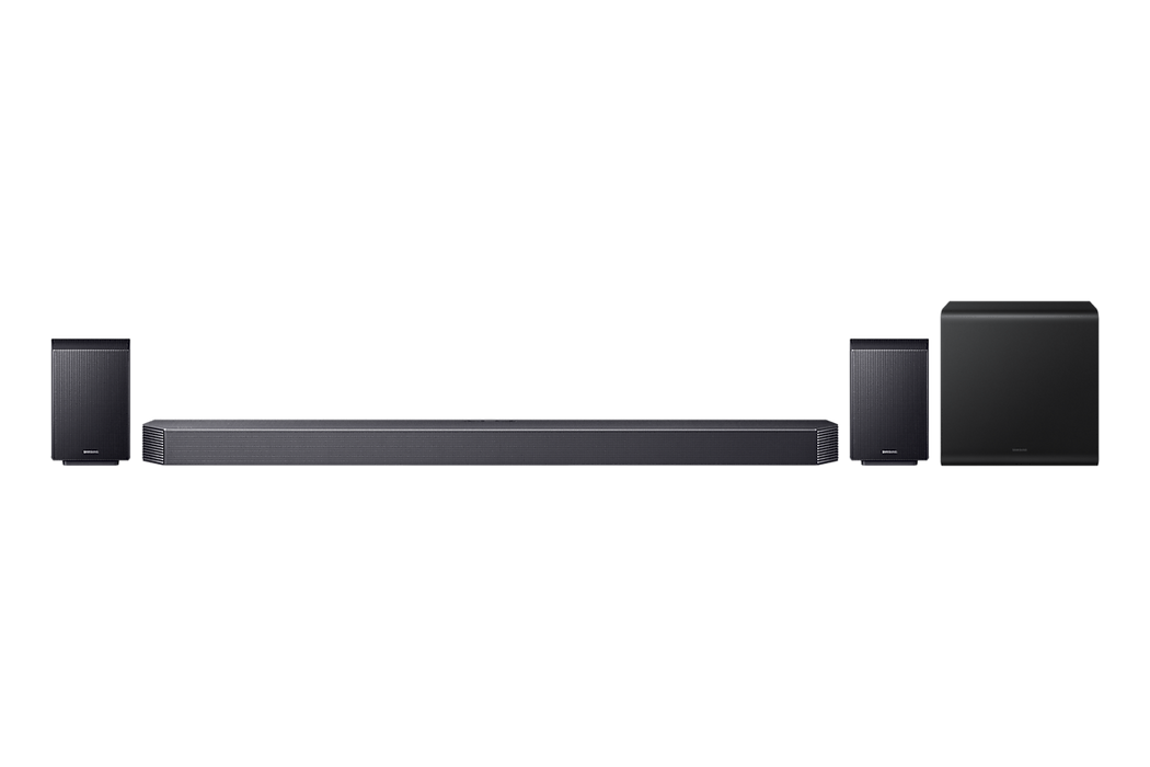 مسرح منزلي ونظام ساوند بار كيو (HW-Q930F) بـ 9.1.4 قناة مع مضخم صوت من Samsung