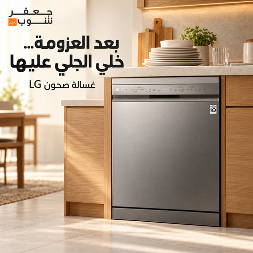 غسالة صحون LG - بعد العزومة خلي الجلي عليها