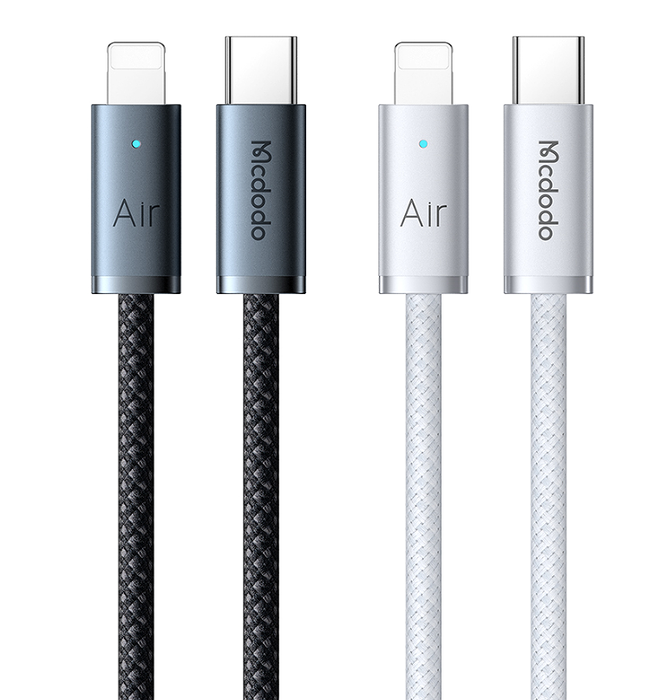 كابل USB-C إلى Lightning بقوة 36 واط وطول 1.2 متر مع شحن سريع ومؤشر LED من Mcdodo
