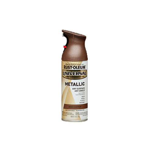 دهان رش يونيفيرسال (طلاء وبرايمر) لون نحاسي معدني سعة 11 أونصة من Rust-Oleum