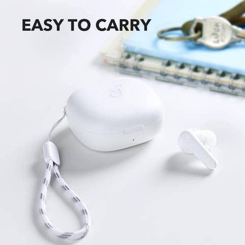 سماعات Soundcore R50i أبيض بصوت واضح ومريح من Anker