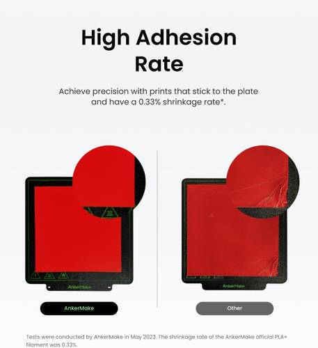 فيلمنت PLA+ أسود عالمي للطباعة بدقة وموثوقية من Anker