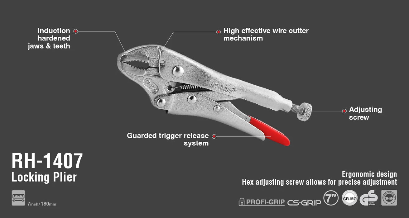 زرادية كبس 7" من RONIX