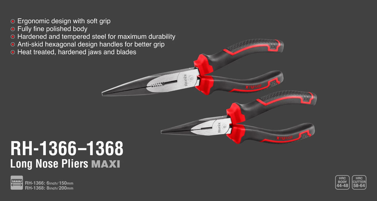 زرادية بوز رفيع ثقيل 8" من RONIX