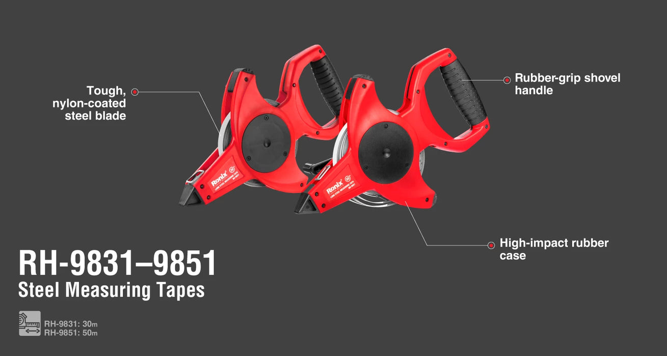 كركر حديد هندسي 30 متر من RONIX