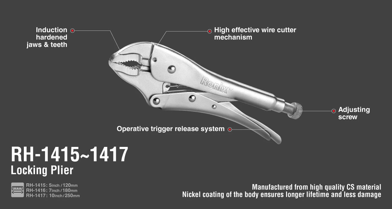 زرادية كبس 10" من RONIX