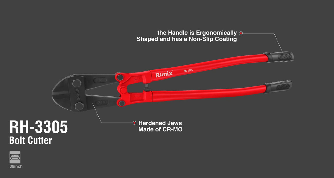 مقص حديد 36" من RONIX